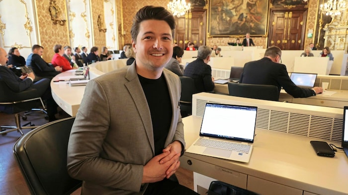 Der steirische Neos-Chef Niko Swatek