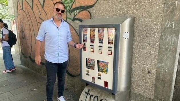 Georg Schwarz hat vor allem in Wien mit Vandalismus zu kämpfen. (Bild: Harald Dworak)