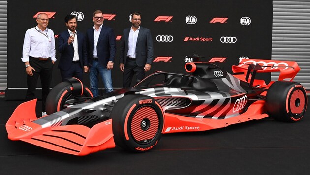 Audi steigt 2026 in die Formel 1 ein. (Bild: AFP or licensors)