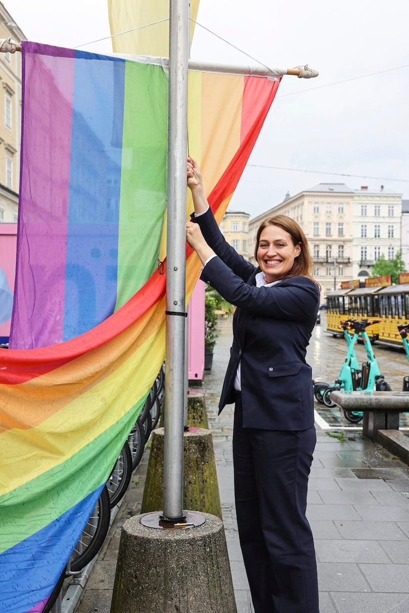 Tina Blöchl becomes deputy mayor again. She stood aside for Dietmar Prammer during the election campaign. (Bild: Foto: Stadt Linz)