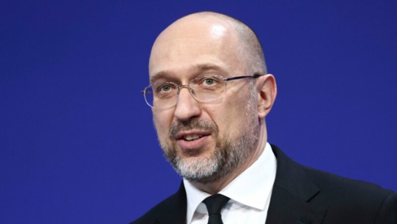 Der ukrainische Ministerpräsident Denys Schmyhal (Bild: AFP)