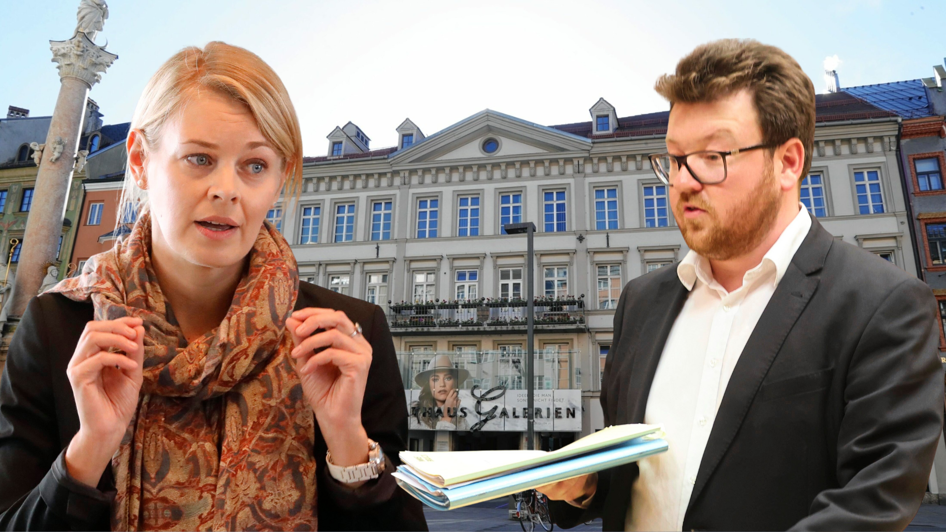 Die SPÖ wird zukünftig im Innsbrucker Gemeinderat von GR Benjamin Plach und StRin Elisabeth Mayr vertreten. (Bild: Christof Birbaumer)