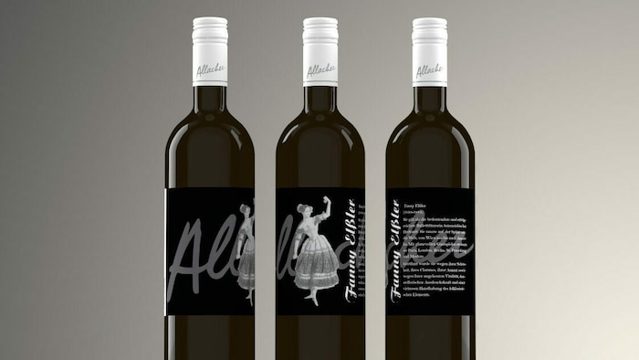 Der Fanny Elßler-Wein wird nächste Woche abgefüllt.