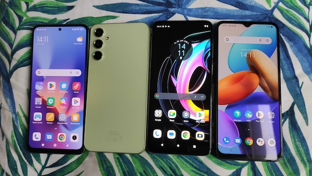 Xiaomi Redmi Note 12 Pro, Samsung Galaxy A34 5G, Motorola Moto G73 5G, Vivo Y35: Welches ist das beste? (Bild: Dominik Erlinger)