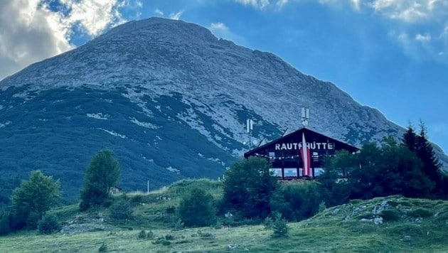 Fast 4000 Euro beträgt der Teilzahlungsbetrag für die Rauthhütte am Fuß der Hohen Munde im September 2023. (Bild: zVg)