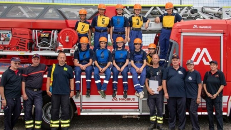 Auch über die Landesgrenzen ist das Treffen der jungen Florianis beliebt. Auch Jugendgruppen aus Deutschland haben teilgenommen. (Bild: NÖLFV/Matthias Fischer)