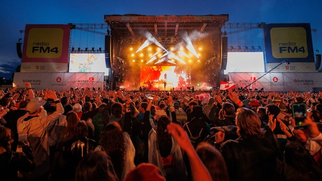 Großartige Stimmung beim Donauinselfest 2023 – heuer könnte es Störungen geben.  (Bild: APA/FLORIAN WIESER)