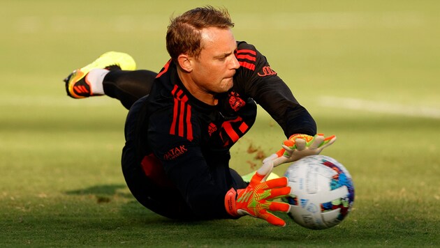 Bayern-Goalie Manuel Neuer (Bild: AFP/GETTY IMAGES/Tim Nwachukwu)