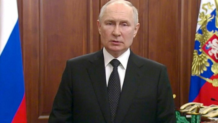 Kreml-Chef Putin zum Wagner-Vorgehen: „Dolchstoß in den Rücken“