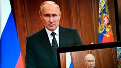 Putin: „Stoß in den Rücken unseres Landes und unseres Volkes“ (Bild: APA/Sputnik)