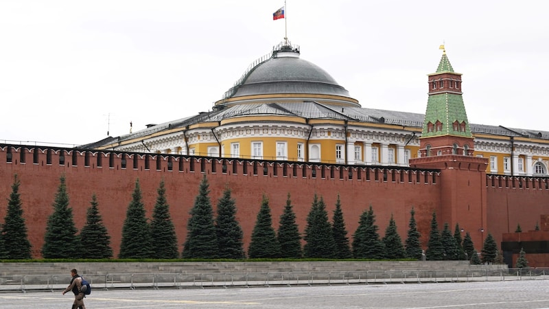Der Regierungssitz in Moskau (Bild: AFP )