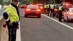 Bei den Kontrollen am Wochenende standen Alkolenker und Raser im Visier der Polizei