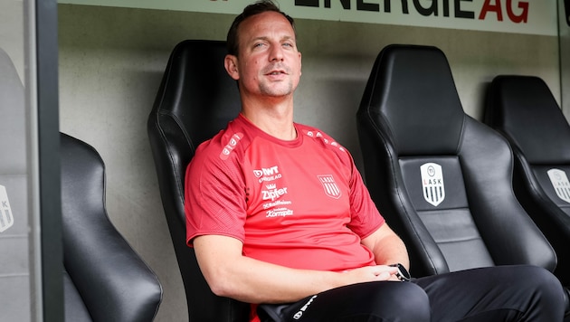 LASK-Trainer Thomas Sageder (Bild: GEPA pictures)