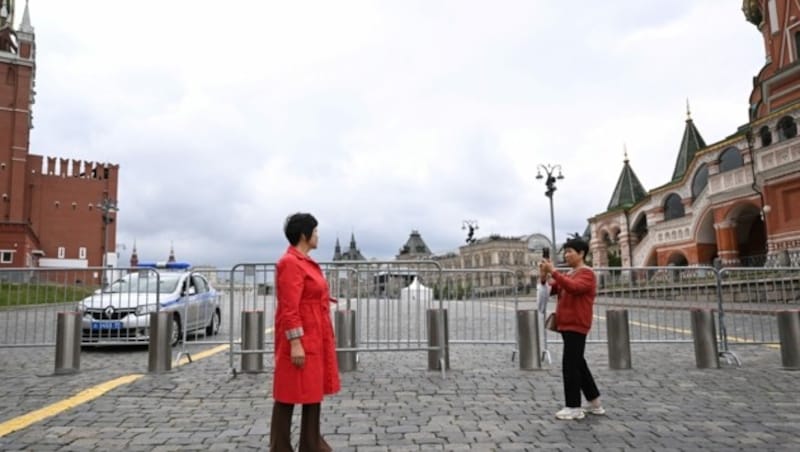 Der Rote Platz in Moskau (Bild: APA/AFP/Natalia KOLESNIKOVA)