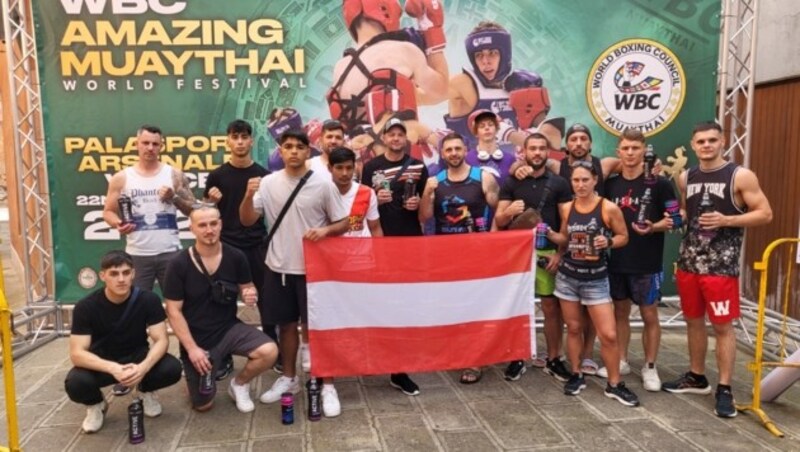 Österreichs schlagkräftrige Festival-Abordnung. (Bild: ZVG)