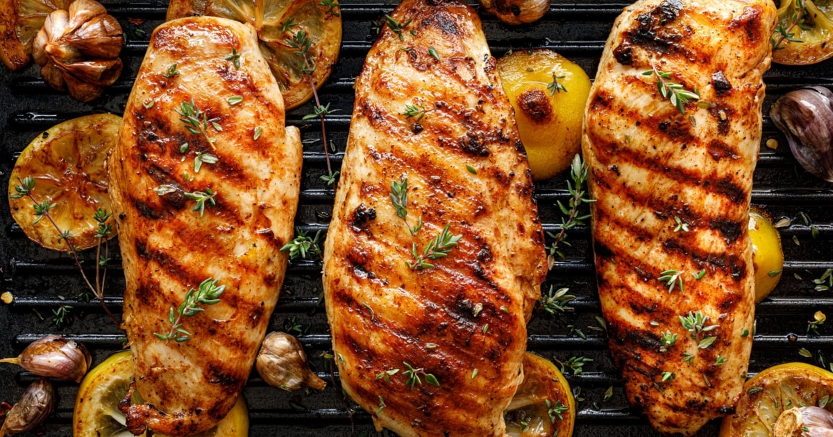 Ran an den Griller - Gegrillte Zitronen-Hühnerfilets | krone.at