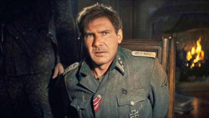 Für eine Rückblende erhielt Indiana Jones eine digitale Verjüngungskur. (Bild: Screenshot / Paramount)