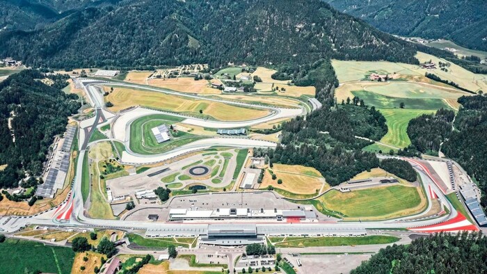 Der Red Bull Ring in Spielberg.