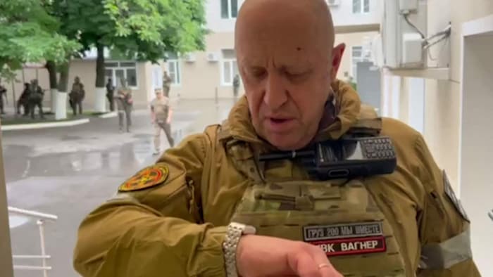 Söldnerchef Jewgeni Prigoschin befindet sich laut offizieller Darstellung in Belarus.
