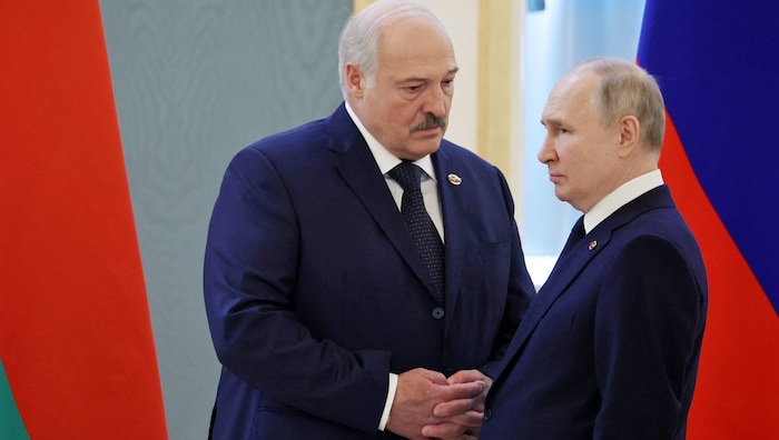 Wenn die russisch-weißrussische Darstellung stimmt, hat der „kleine“ Lukaschenko dem „großen“ ...
