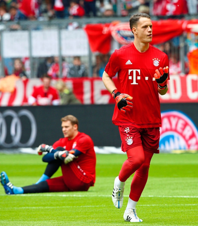 Tormann Ivan Lucic trainierte mit Manuel Neuer bei den Bayern. (Bild: GEPA pictures)