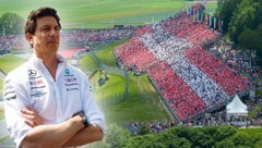 Toto Wolff erwartet in Spielberg eine Traumkulisse. (Bild: GEPA pictures/Guenther Floeck)