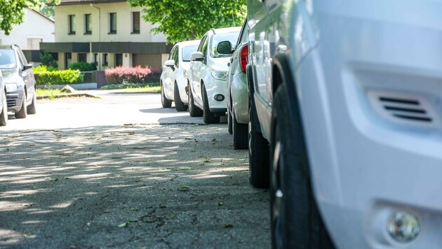 Am Froschberg sollen die Anrainer zur Parksituation befragt werden. Die FPÖ fordert dies auch in der Innenstadt. (Bild: Einöder Horst)