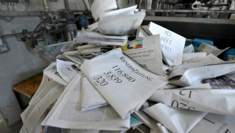 Das Blatt galt als die älteste noch erscheinende Tageszeitung der Welt. (Bild: APA/Roland Schlager)