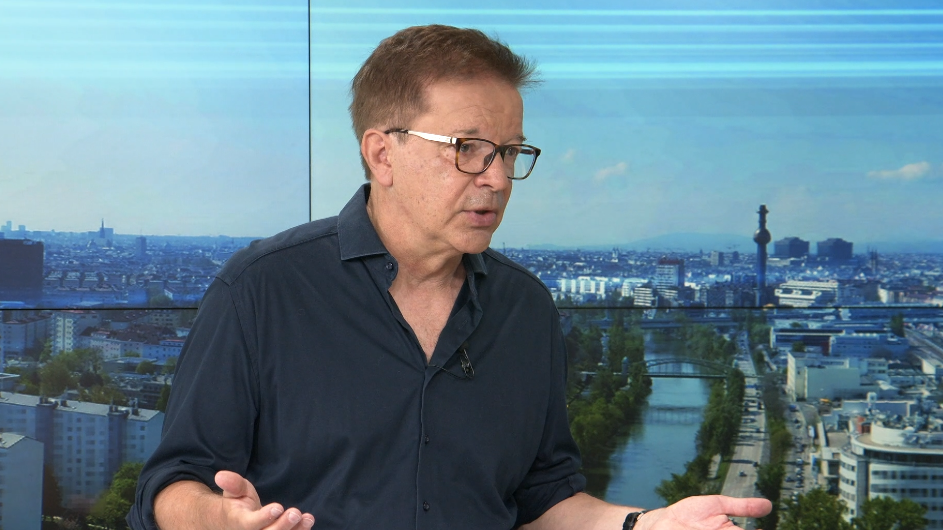 Ex-Minister Rudi Anschober im krone.tv-Talk (Bild: krone.tv)