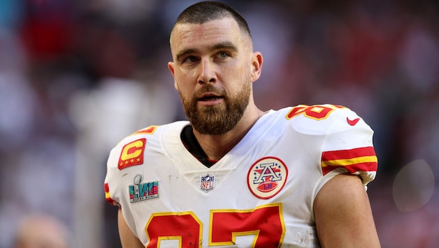 NFL-Star Travis Kelce (Bild: APA/Getty Images via AFP/GETTY IMAGES/Christian Petersen)