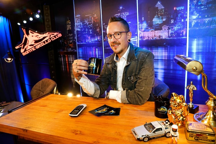 Bernhard Speer in seinem „Monte Grillo Club“