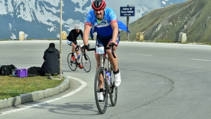 Peter Buxbaum am Großglockner (Bild: Eye-Prots)