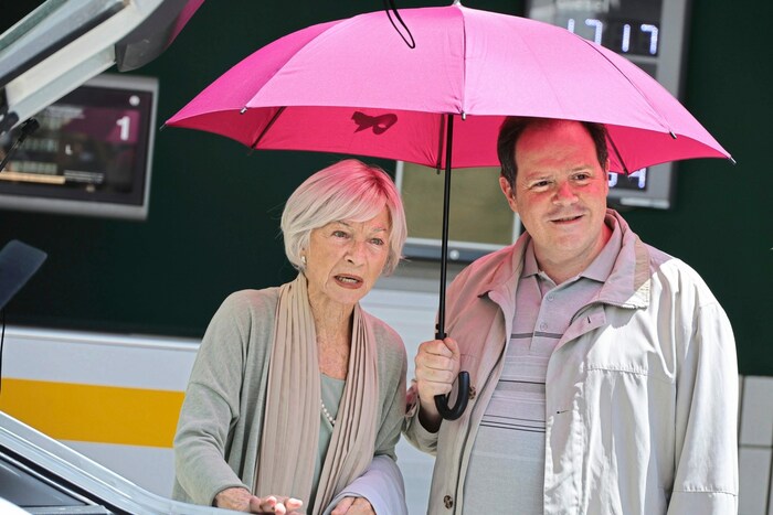 Hauptdarstellerin Christine Ostermayer mit Thomas Mraz