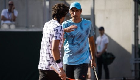 Robin Haase (li.) und Philipp Oswald könnten auch in der Tennis-Bundesliga zusammen auflaufen. (Bild: GEPA pictures)