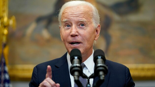 US-Präsident Joe Biden nutzte seine Exekutivbefugnis, um die Initiative zu ermöglichen. (Bild: AP)