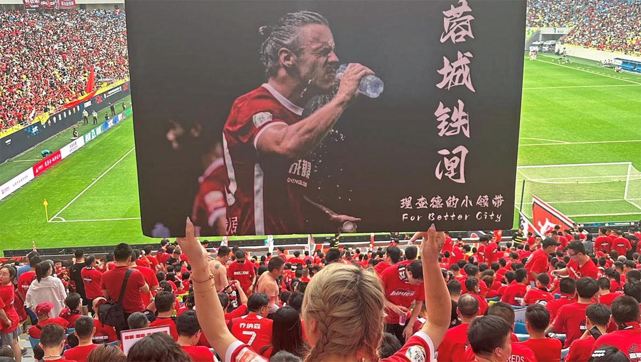 The Austrian was a crowd favorite in Chengdu. (Bild: Richard Winbichler)
