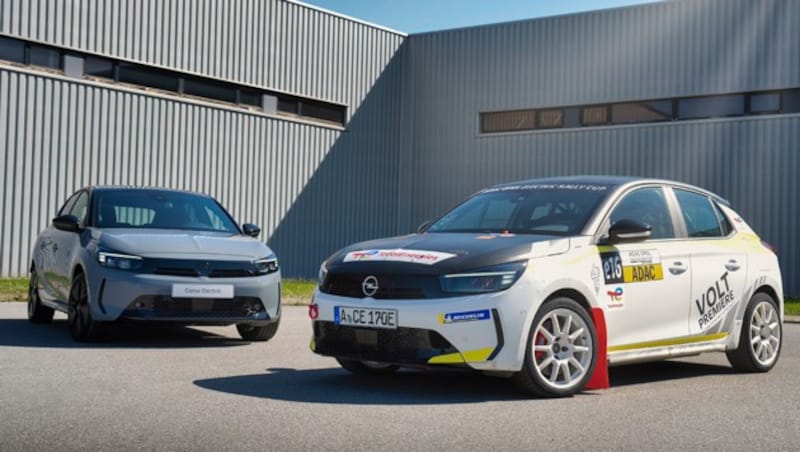 Der zivile und der Rallye-Corsa haben viel gemeinsam. (Bild: Opel)