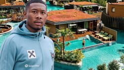 Ein Teil des Quellenhofs - die See Lodge. Dort urlaubt auch David Alaba. (Bild: GEPA, Instagram/Quellenhof)