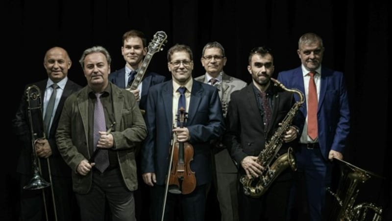 Die Bohem Ragtime Jazz Band aus Ungarn (Bild: Bela Szaloky)