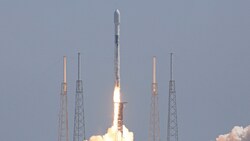 Am Samstag startete die ESA-Sonde „Euclid“ ins All. (Bild: AFP)