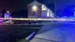 Der Ort des Schusswaffenangriffs in der Nacht auf Sonntag (Bild: Baltimore Police Department)