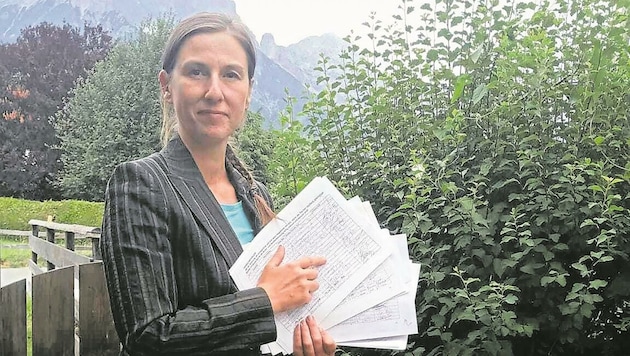 Monika Innerhofer lebt seit 20 Jahren in Saalfelden. Sie rief die Protest-Aktion ins Leben. Zusammen mit ihren Mitstreitern sammelte man 1000 Unterschriften. (Bild: zVg)