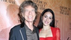 Mick Jagger und Melanie Hamrick bei der American Ballet Theatre Juni-Gala 2023 in New York City. (Bild: Photo Press Service)