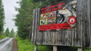 Este cartel da la bienvenida a los veraneantes directamente a la entrada del Stubeck.  (Imagen: zvg)