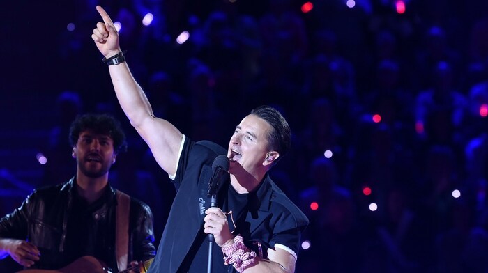 Gabalier gab am Samstag sein neues Lied mit Titel „Superstar“ zum Besten.