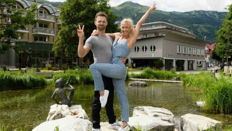 Schon 2022 nahmen Kathrin Menzinger und Vadim Garbuzov beim Tanz-Fest in Gastein teil. (Bild: Manuel Marktl, manuelmarktl.com)