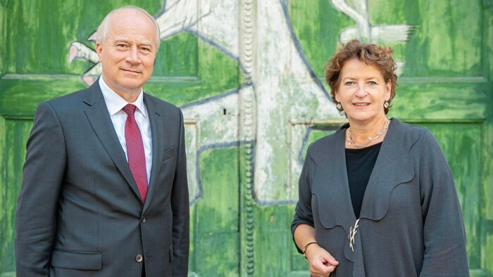 Umweltlandesrätin Ursula Lackner und Agrarlandesrat Hans Seitinger