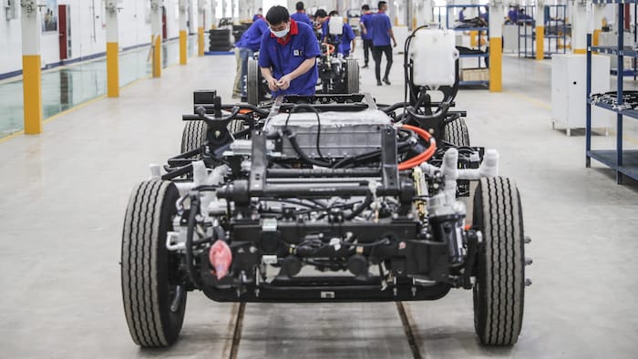 The EU accuses China of unfair subsidies for its own car manufacturers. In Brussels' view, these distort competition.