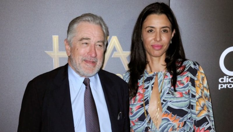 Robert De Niro und Drena De Niro (Bild: APA/Richard Shotwell/Invision/AP)