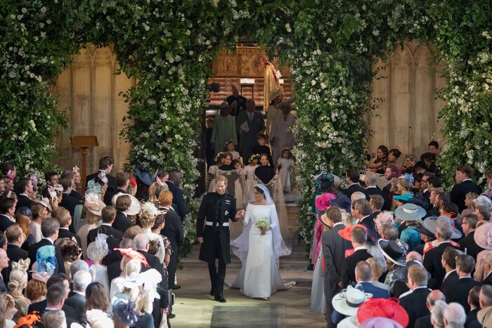 Am 19. Mai 2018 heiratete Prinz Harry (damals noch) Meghan Markle. Die Zeremonie fand in der St ...